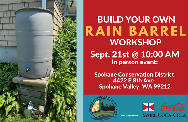 Rain Barrel Workshop Saturday, September 21st 2024