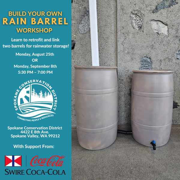 Rain Barrel Workshop: Retrofitting & Linking Two Barrels